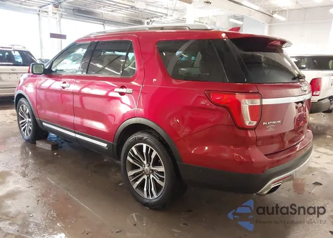 2017 Ford Explorer Platinum z USA, uszkodzony, nr VIN 1FM5K8HT4HGE29038